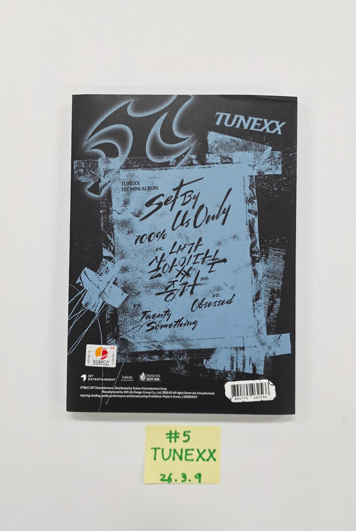 TUNEXX "SET BY US ONLY" - Hand Autographed(Signed) Promo Album [26.03.09]