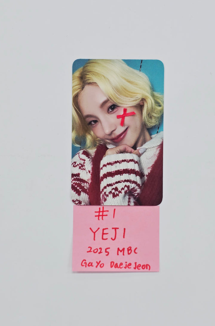 ITZY - 2025 MBC GayoDaejejeon Broadcast Photocard [26.03.09]