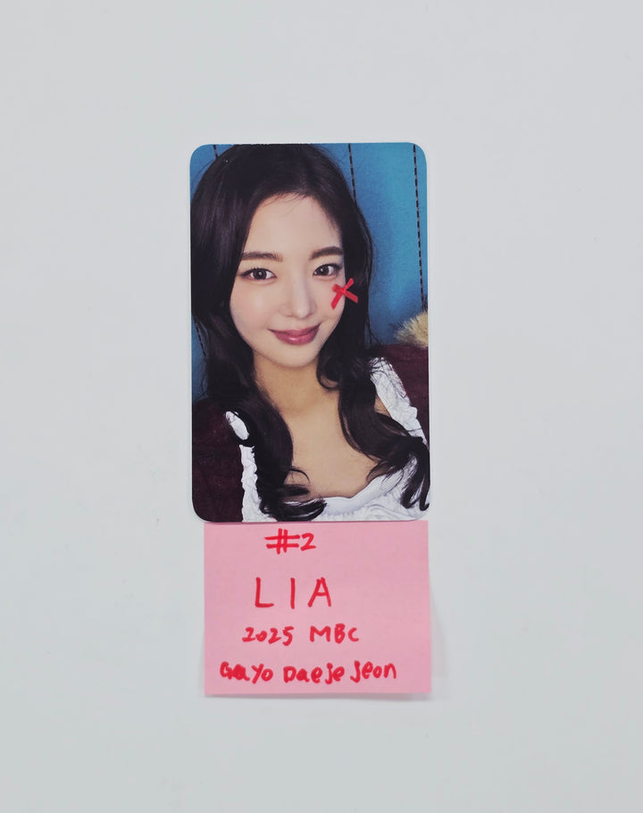 ITZY - 2025 MBC GayoDaejejeon Broadcast Photocard [26.03.09]