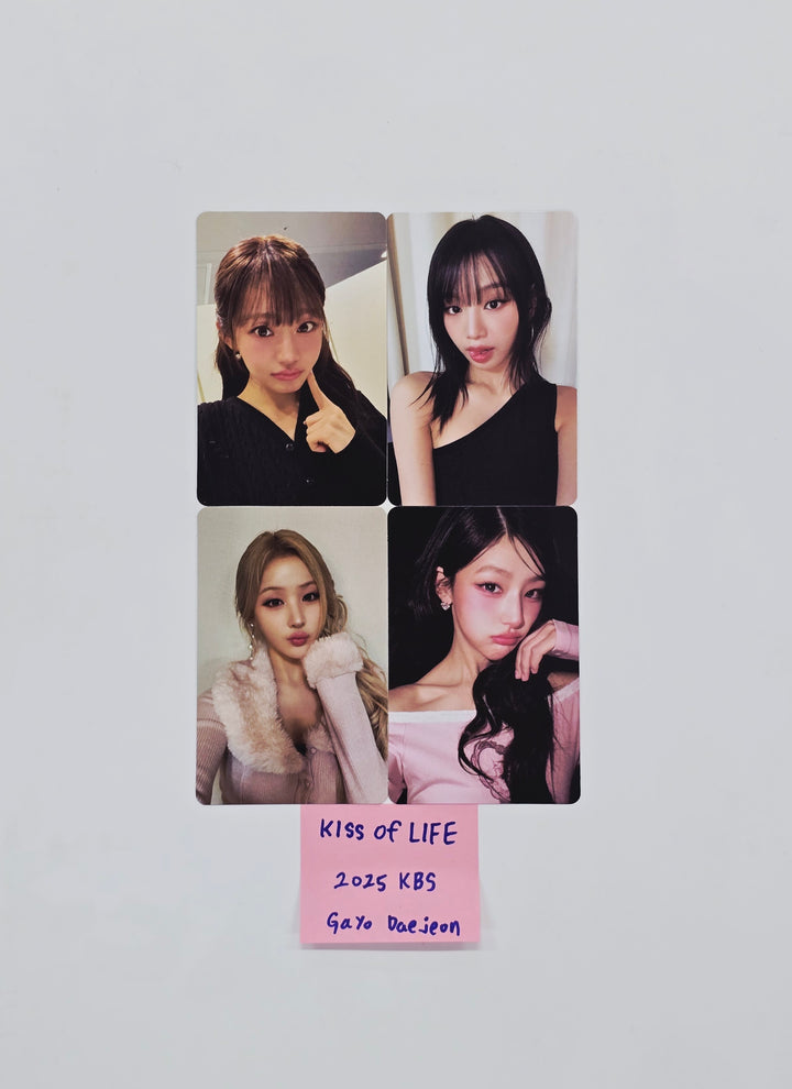 Kiss of Life - 2025 KBS GAYODAEJEON Broadcast Photocard Set (4ea) [26.03.09]