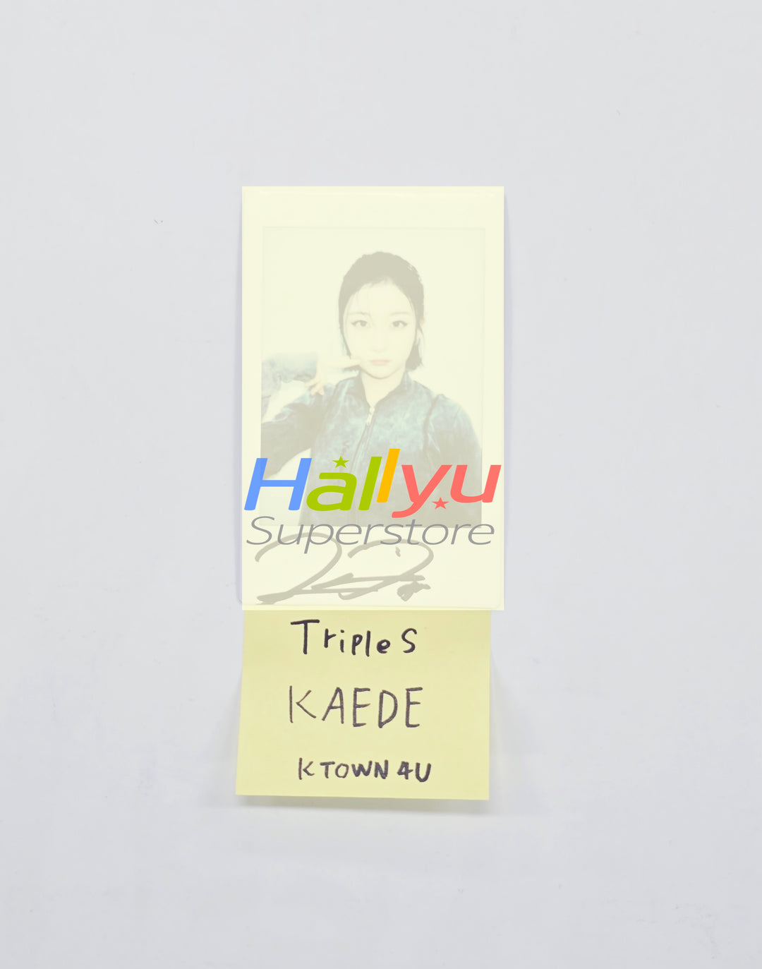 KAEDE (of TripleS) - Hand Autograhped(Signed) Polaroid [26.03.10]