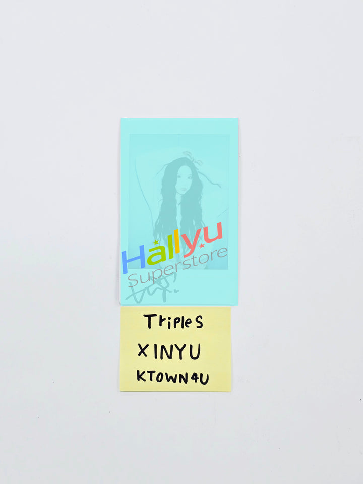 XINYU (of TripleS) - Hand Autographed(Signed) Polaroid [26.03.11]