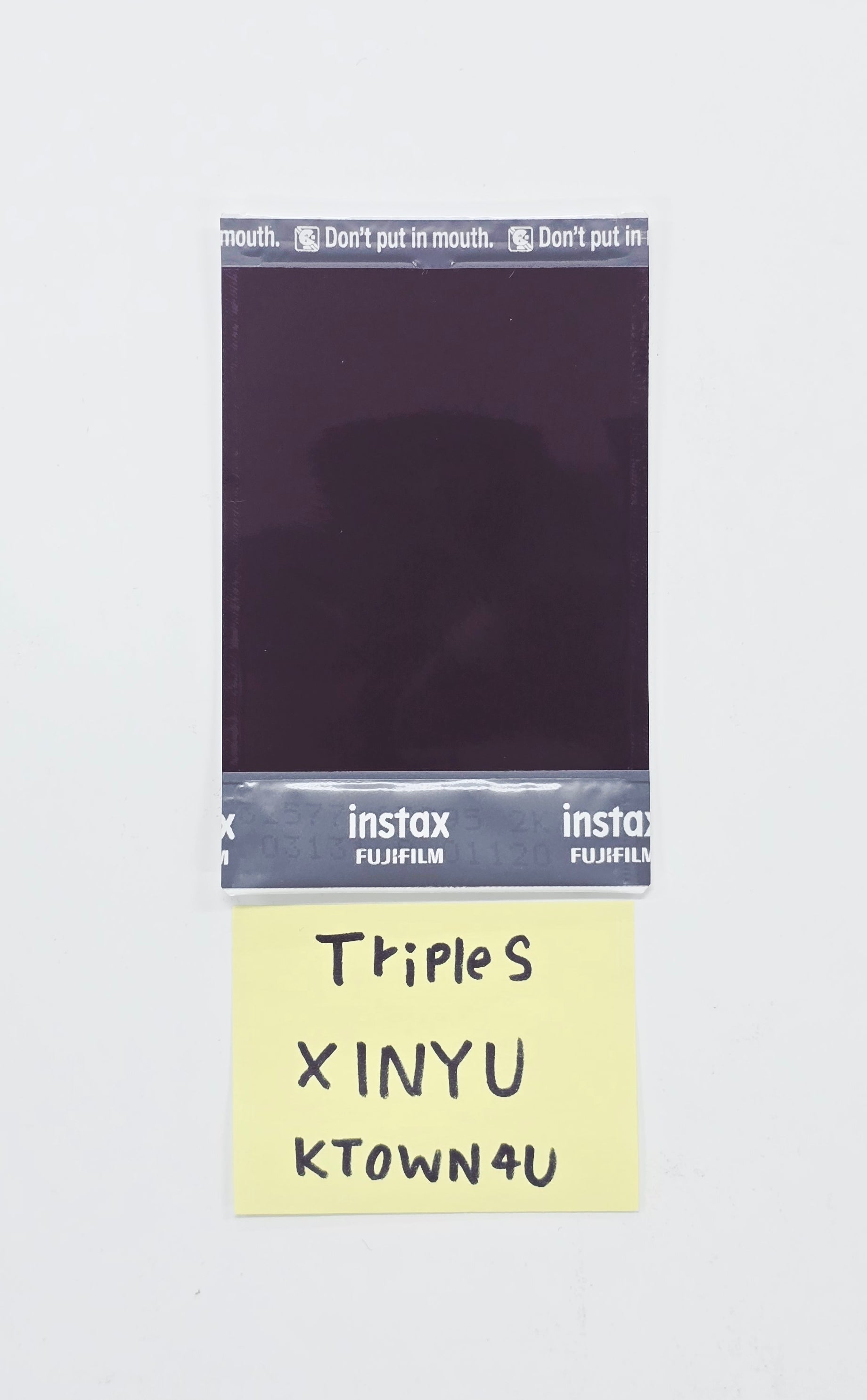 tripleS 直筆サイン ユニットポラロイド シオン ニエン ソルリン XINYU (of TripleS) - Hand Autographed(Signed) Polaroid [26.03.11