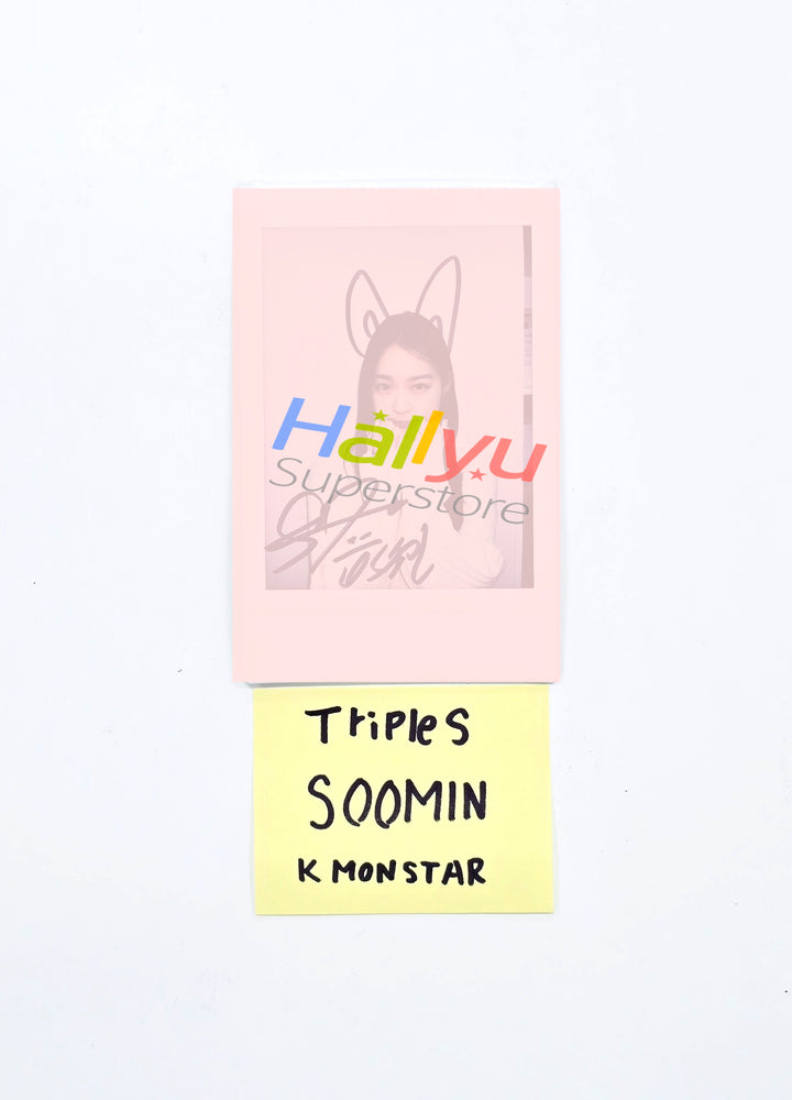 SooMin (of TripleS) - Hand Autographed(Signed) Polaroid [26.03.11]