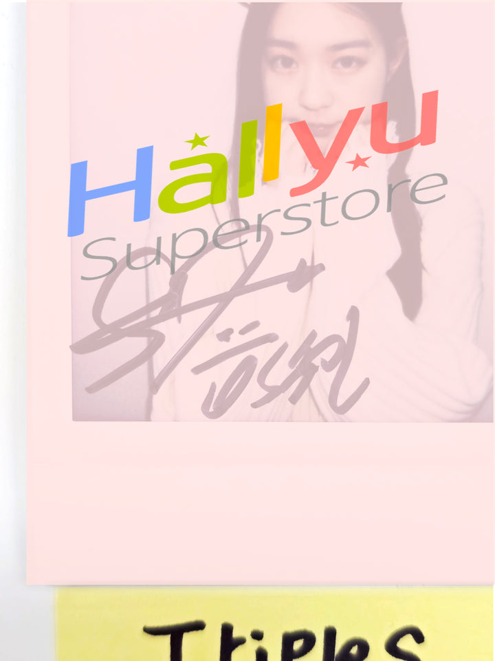 SooMin (of TripleS) - Hand Autographed(Signed) Polaroid [26.03.11]