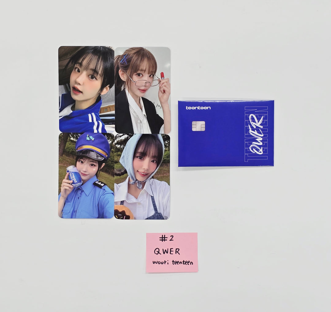 QWER - Woori TeenTeen Event Photocards Set (4EA) [26.03.12]
