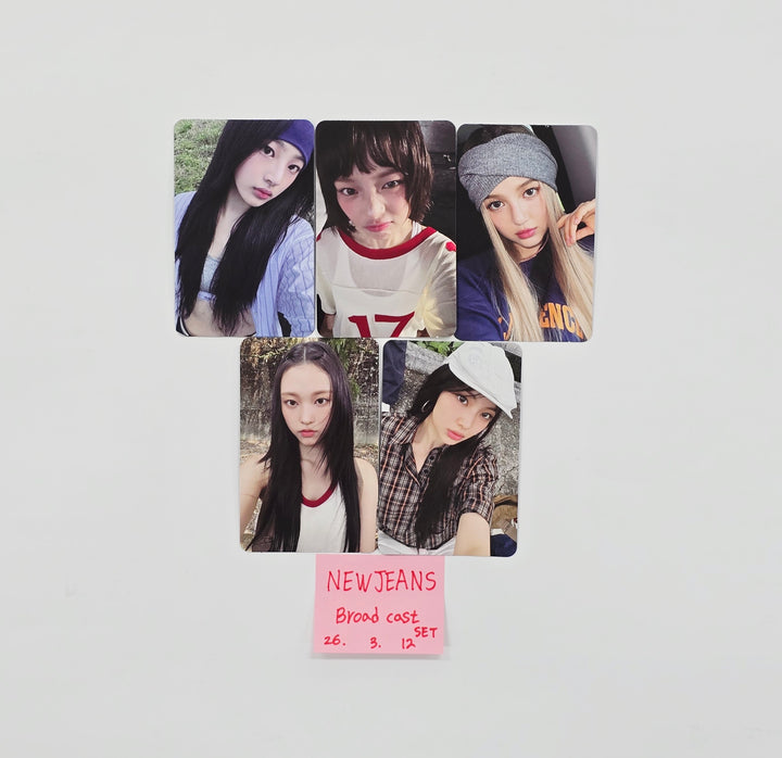 Newjeans "Howsweet" - Broadcast Photocard Set (5ea) [26.03.12]