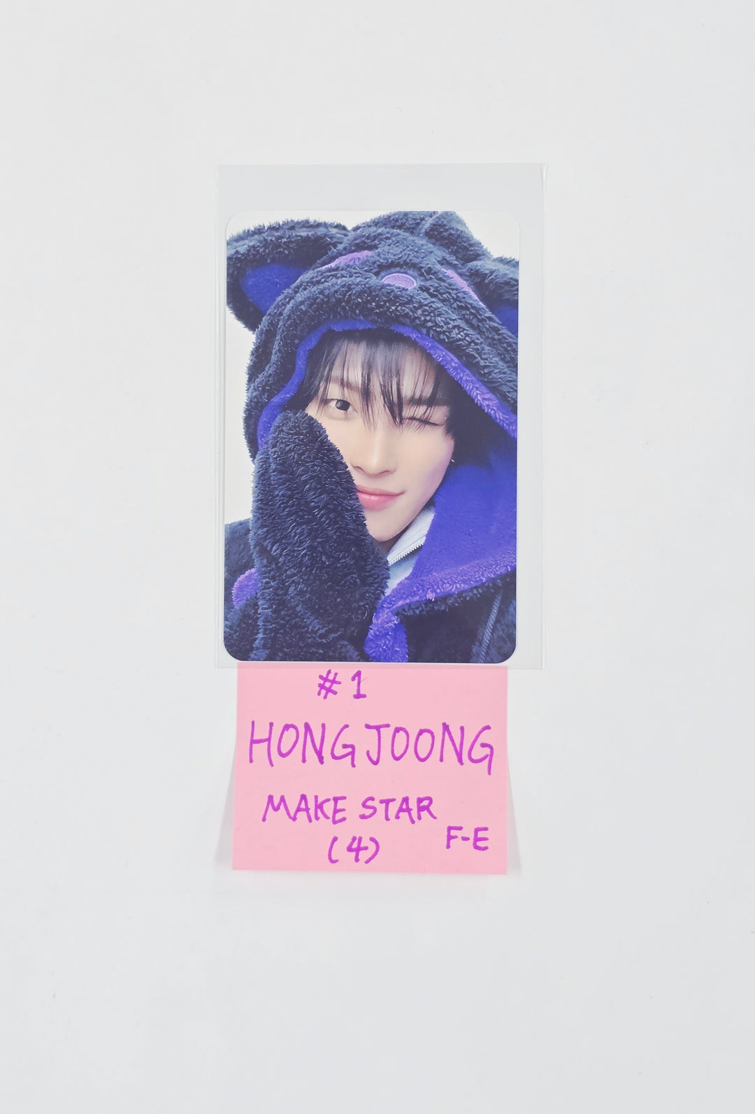 ATEEZ "GOLDEN HOUR : Part.4" - Makestar Fansign Event Photocard R 2 [POCAALBUM Ver.] [26.03.12]