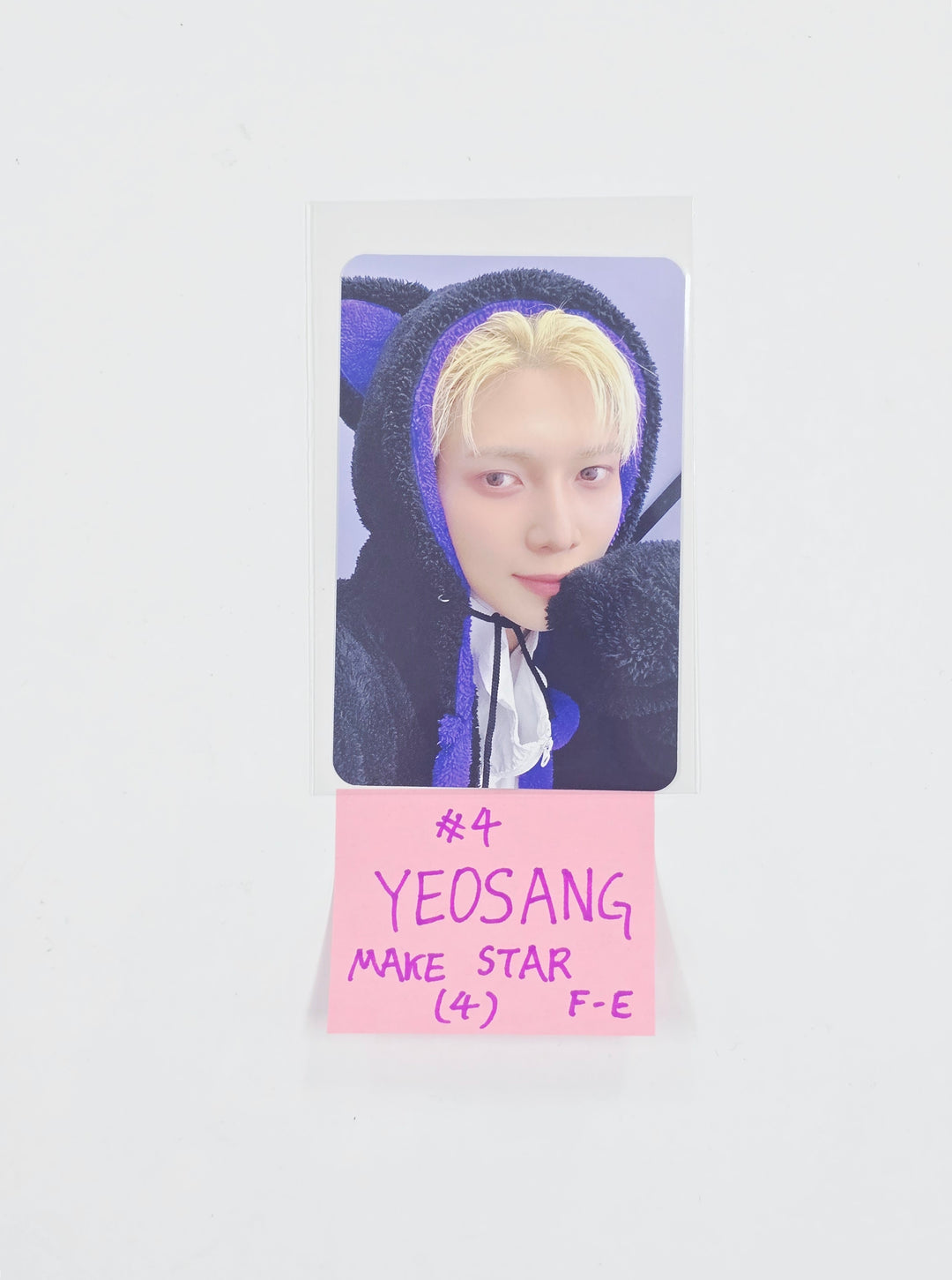 ATEEZ "GOLDEN HOUR : Part.4" - Makestar Fansign Event Photocard R 2 [POCAALBUM Ver.] [26.03.12]