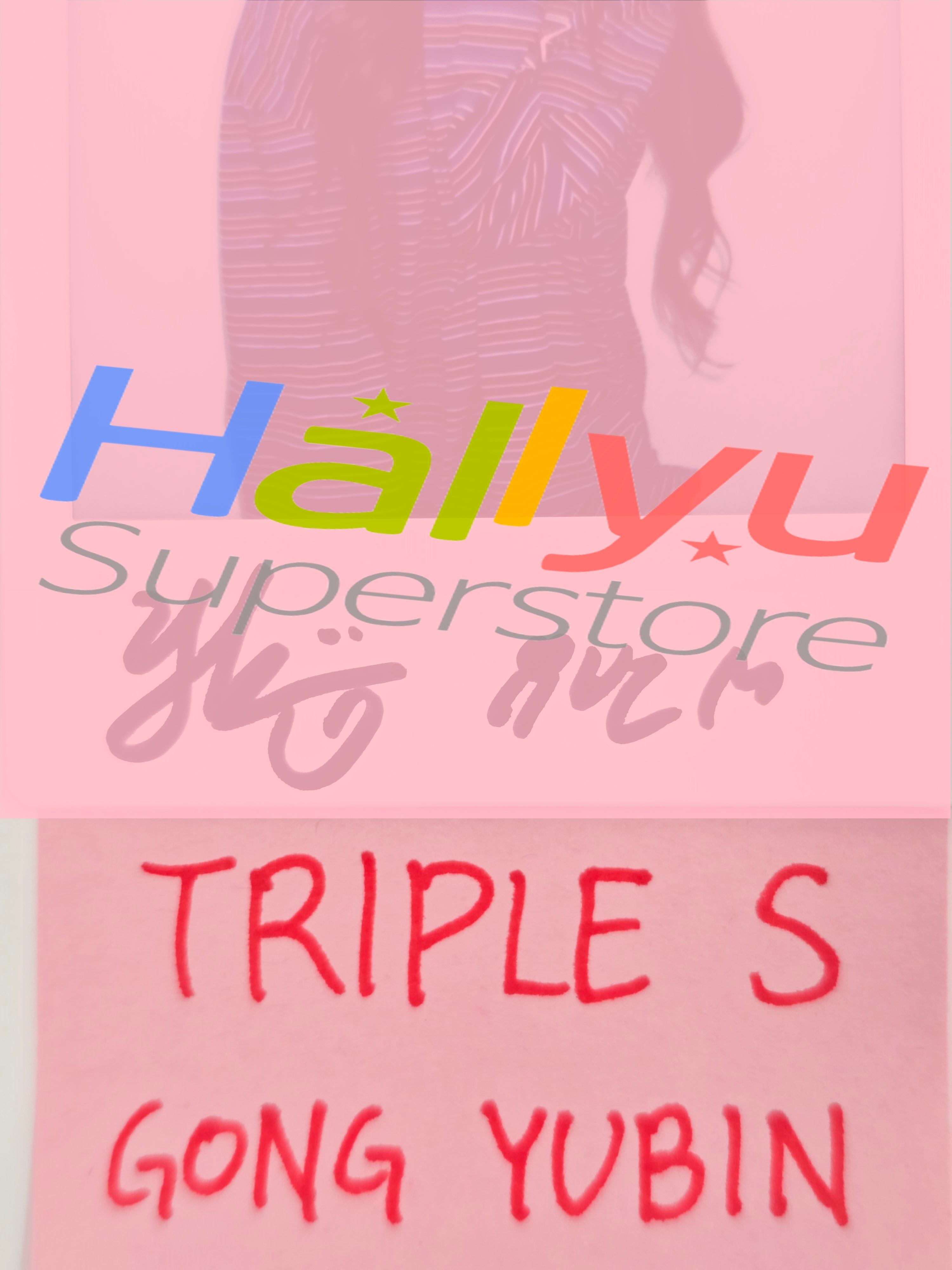 tripleS YuBin ユビン 直筆 サイン ポラロイド チェキ YUBIN (of TripleS) - Hand Autographed(Signed) Polaroid [26.03.12