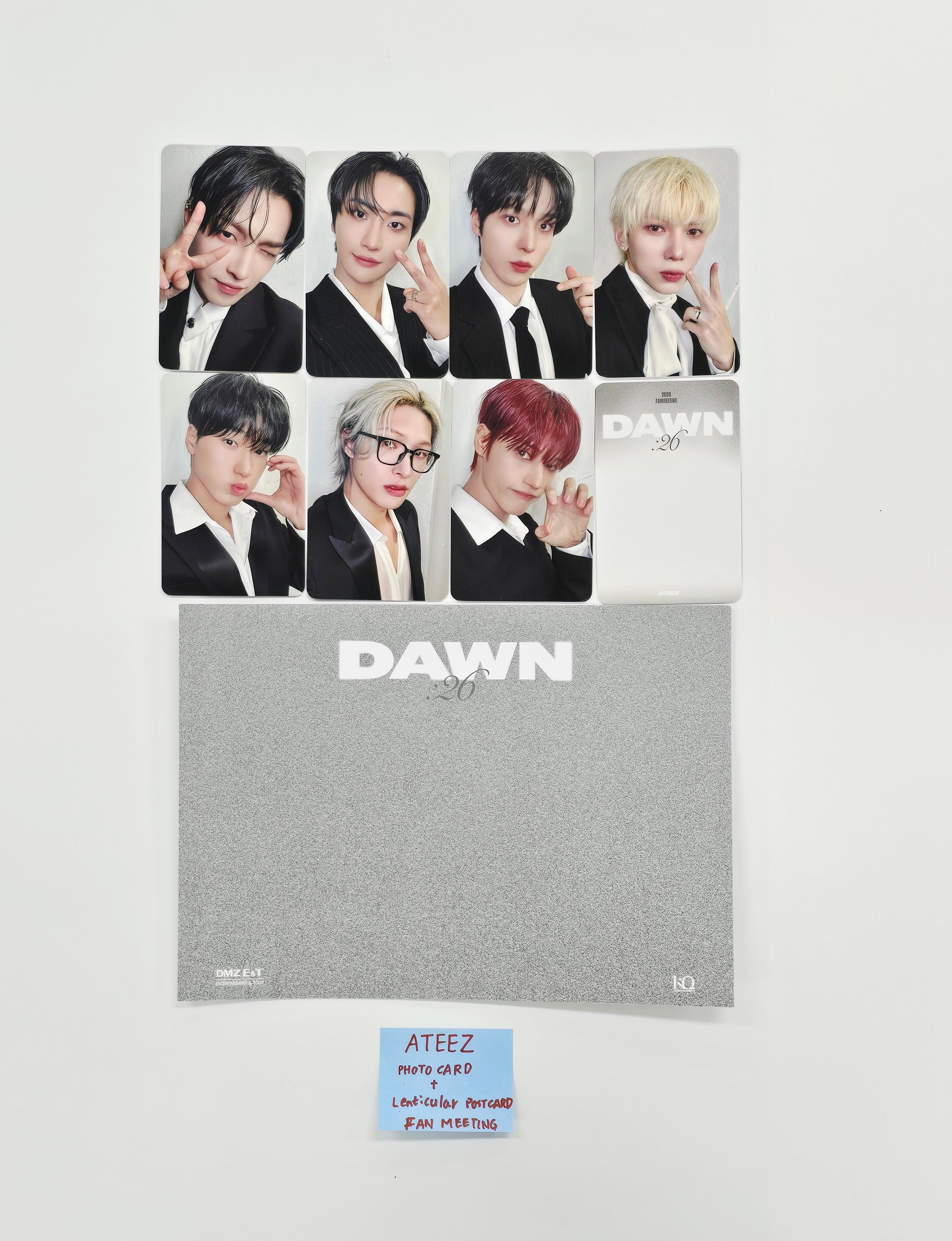 ATEEZ - FanMeeting Photocard + Lenticular Postcard [26.03.13