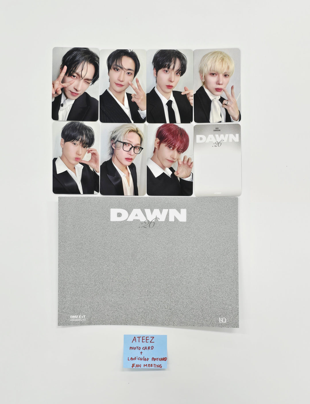 ATEEZ - FanMeeting Photocard + Lenticular Postcard [26.03.13]