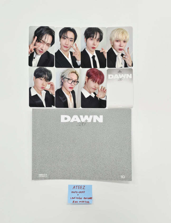 ATEEZ - FanMeeting Photocard + Lenticular Postcard [26.03.13]