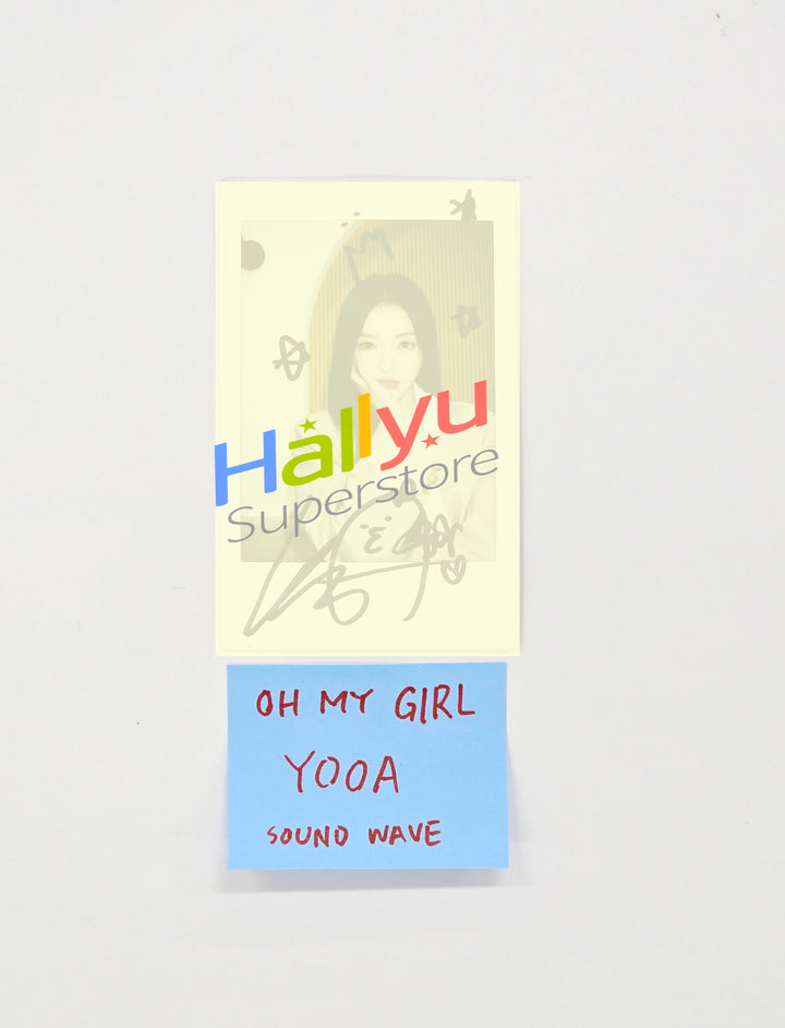 YOOA (of Oh My Girl) - Hand Autographed(Signed) Polaroid [26.03.13]