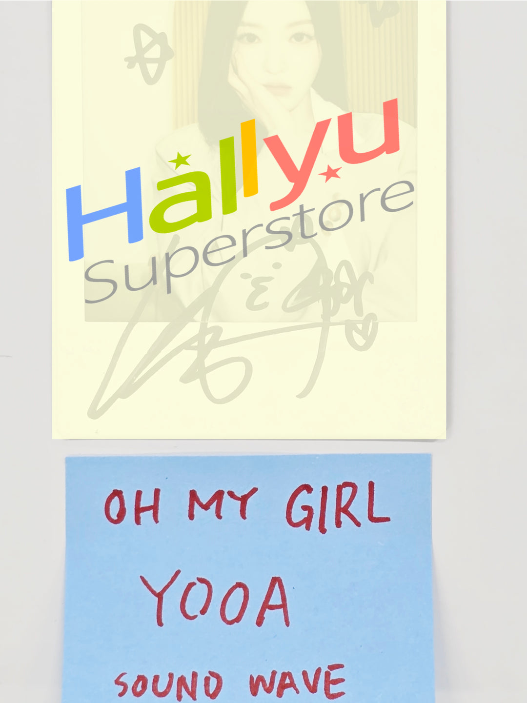 YOOA (of Oh My Girl) - Hand Autographed(Signed) Polaroid [26.03.13]