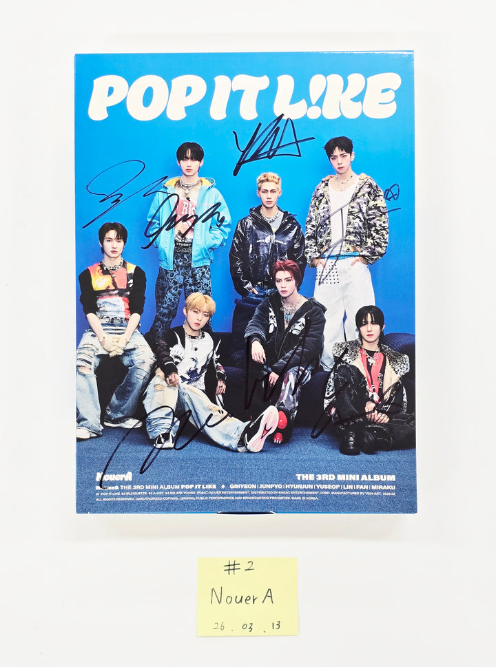 NouerA "POP IT LIKE" - Hand Autographed(Signed) Promo Album [26.03.13]