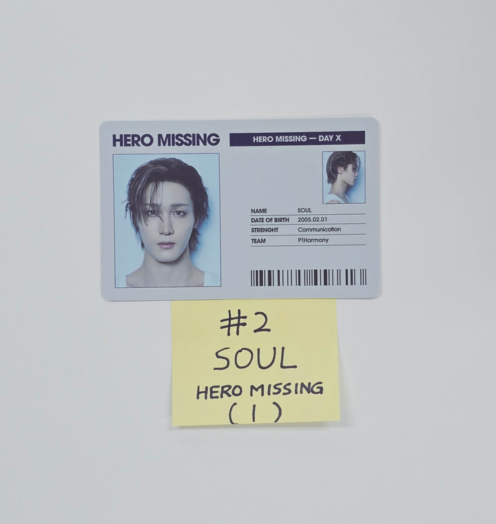 P1Harmony "UNIQUE" - Official Photocard (Soul, Jongseob) [26.03.13]