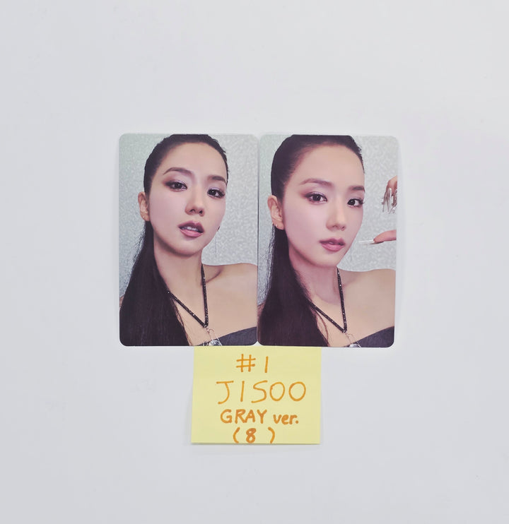 Black Pink "DEADLINE" - Official Photocard (GRAY Ver.) [26.03.16]