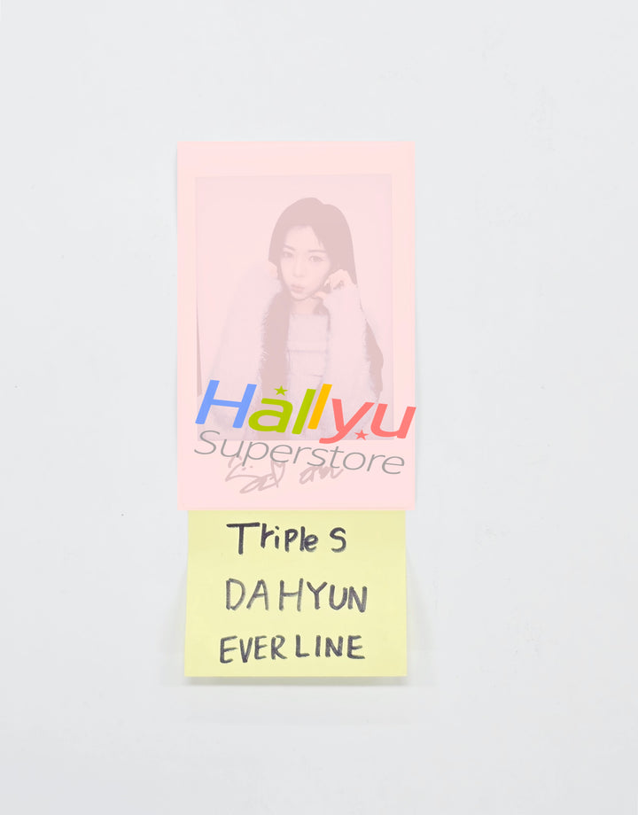 SEO DAHYUN (of TripleS) - Hand Autographed(Signed) Polaroid [26.03.16]