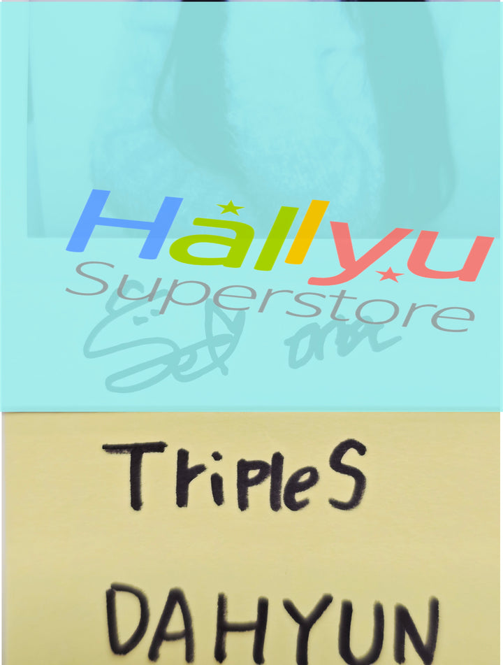 DAHYUN (of TripleS) - Hand Autographed(Signed) Polaroid [26.03.16]