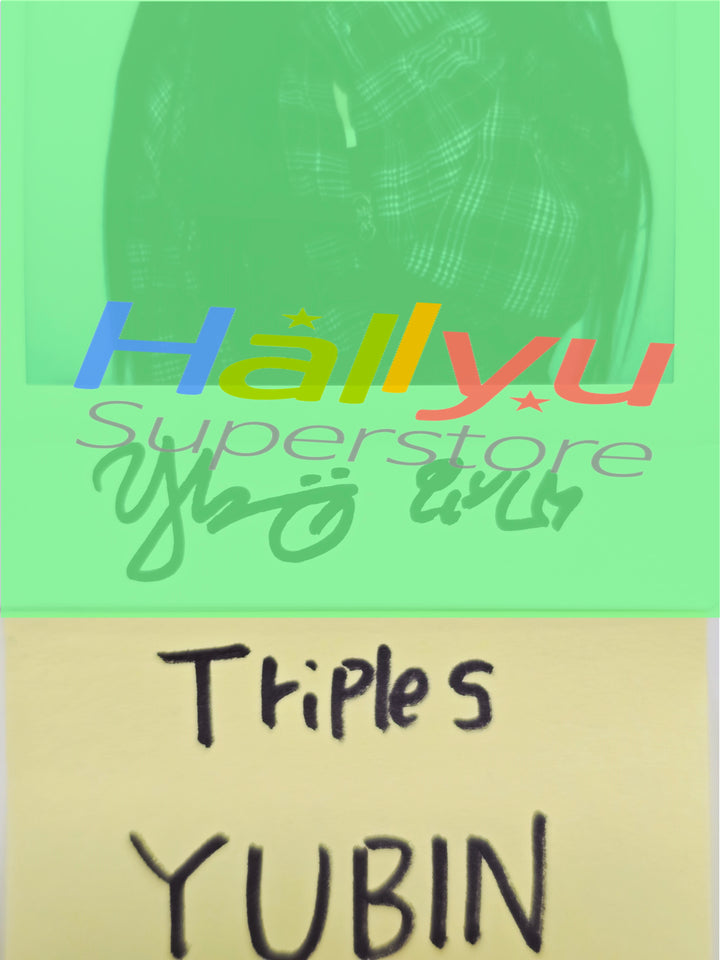 YUBIN (of TripleS) - Hand Autographed(Signed) Polaroid [26.03.16]
