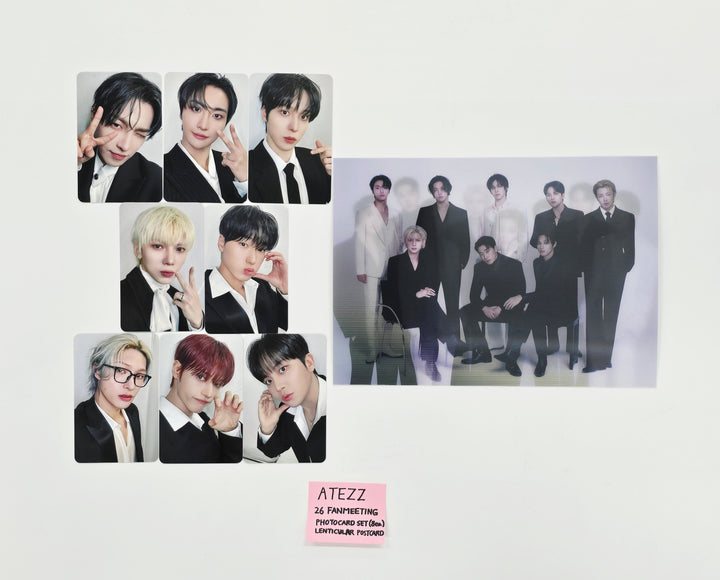 ATEEZ - FanMeeting Photocard + Lenticular Postcard [26.03.17]