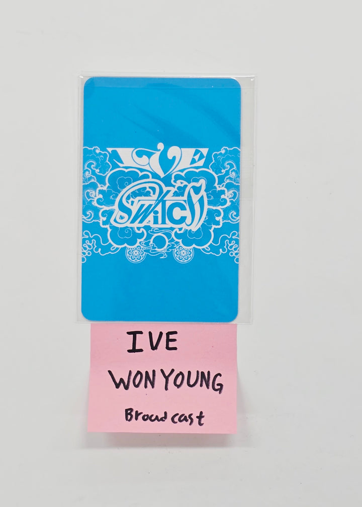Jang Wonyoung (of IVE) "IVE SWITCH" - Broadcast Photocard [26.03.17]