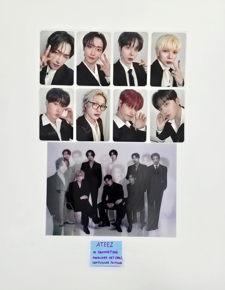 ATEEZ - FanMeeting Photocard + Lenticular Postcard [26.03.18]