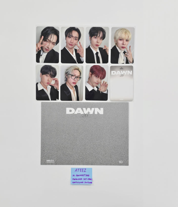 ATEEZ - FanMeeting Photocard + Lenticular Postcard [26.03.18]