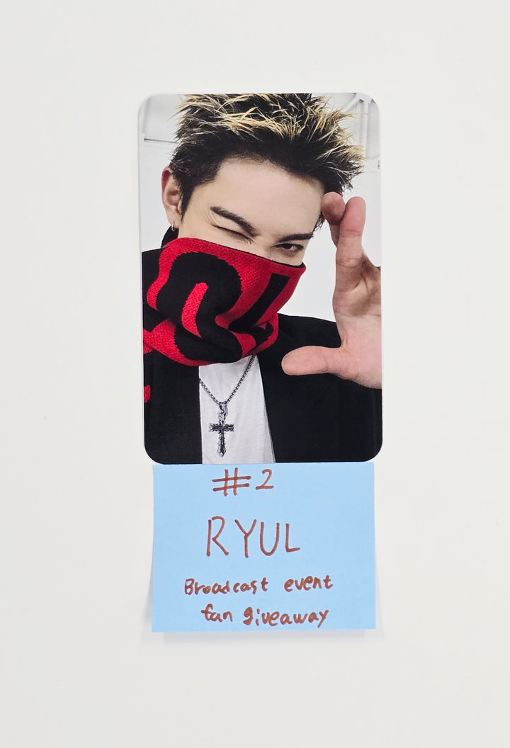 LNGSHOT "SHOT CALLERS" - Broadcast Event fan giveaway Photocard + Muffler + Light Stick [26.03.18]
