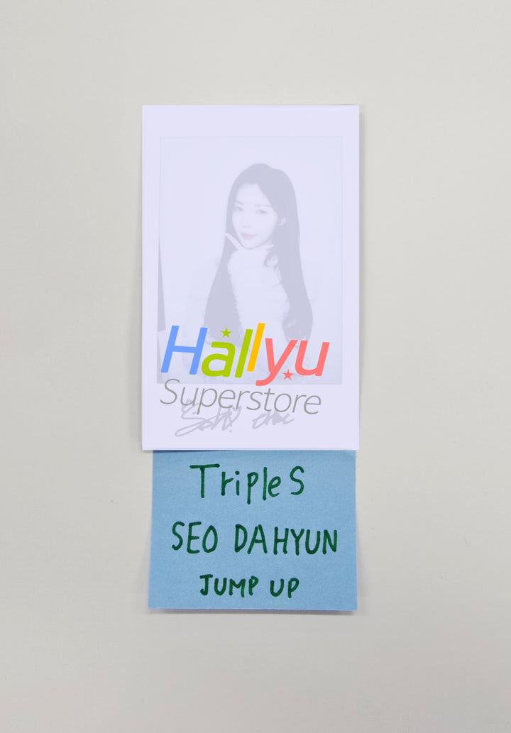 SEO DAHYUN (of TripleS) - Hand Autographed(Signed) Polaroid [26.03.18]
