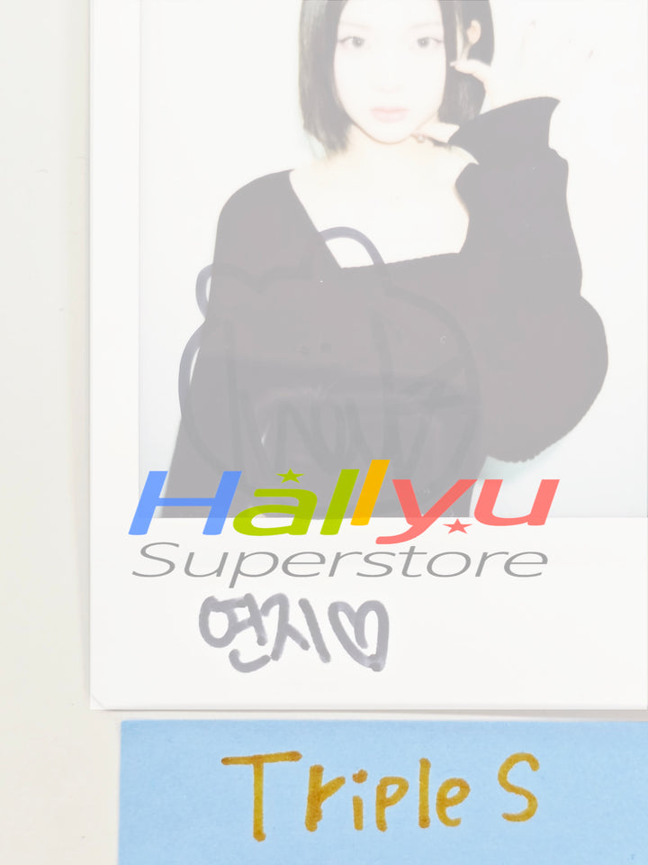 YEONJI (of TripleS) - Hand Autographed(Signed) Polaroid [26.03.18]