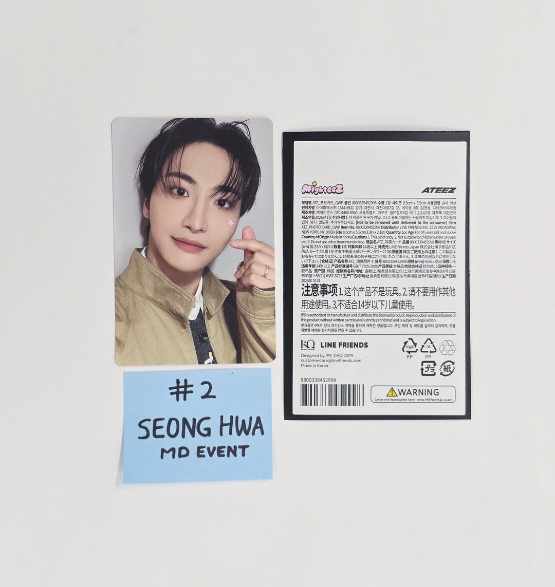 ATEEZ "Mighteez Wonder Room" - Pop-Up Store MD Event Photocard [26.03.18]