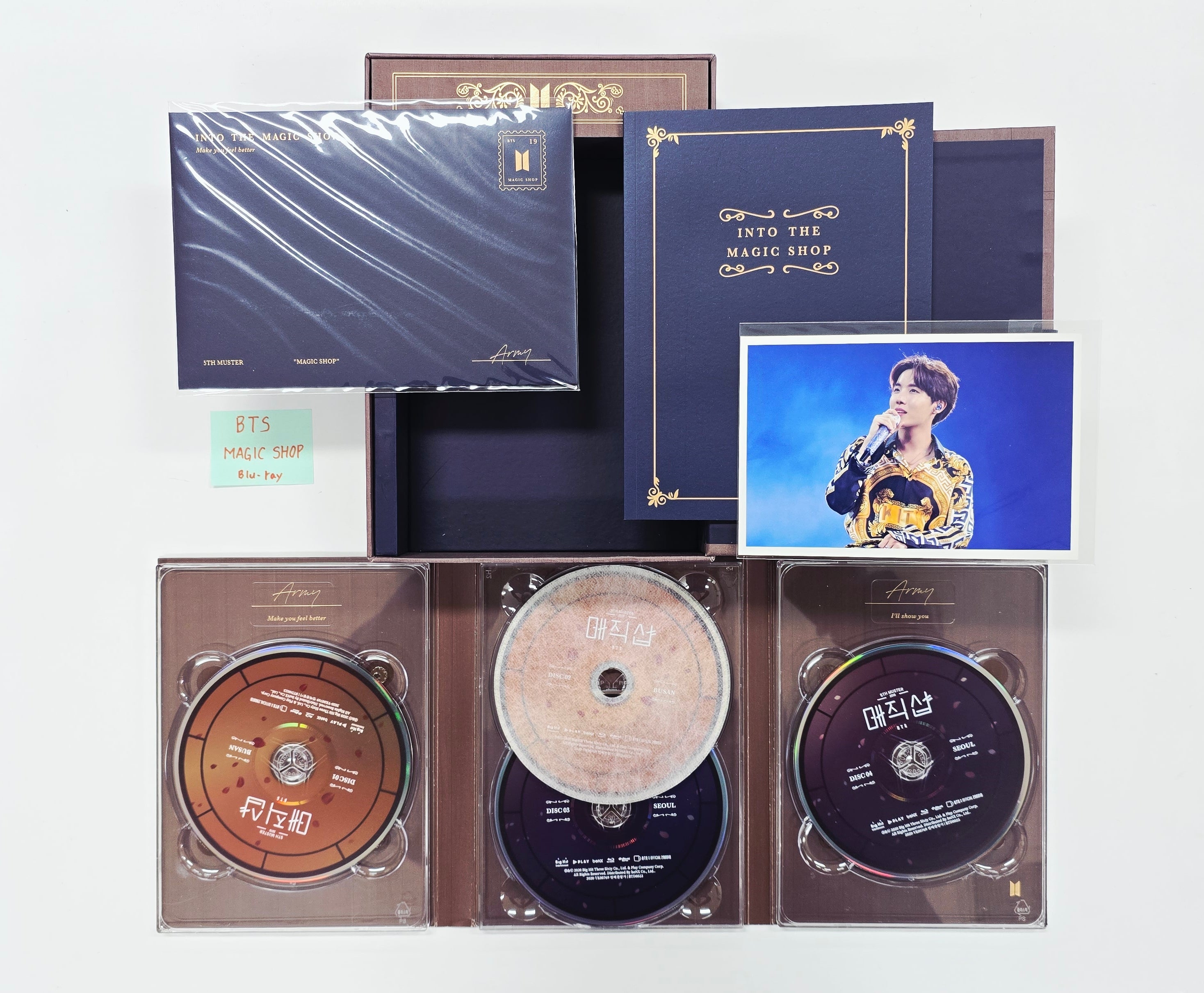 BTS ペンミ マジショ Blu-ray 韓国公演 日本語字幕付 ホビ ホソク