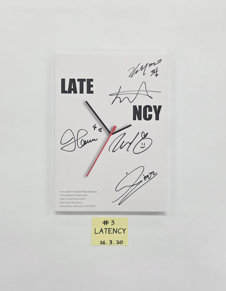 LATENCY "LATE O’ CLOCK" - Hand Autographed(Signed) Promo Album [26.03.20]