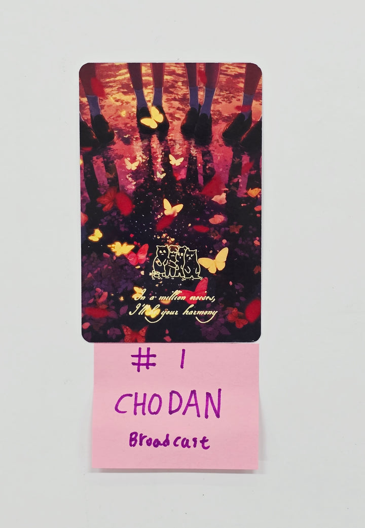 QWER - Hand Autographed(Signed) Broadcast Photocard [26.03.20]