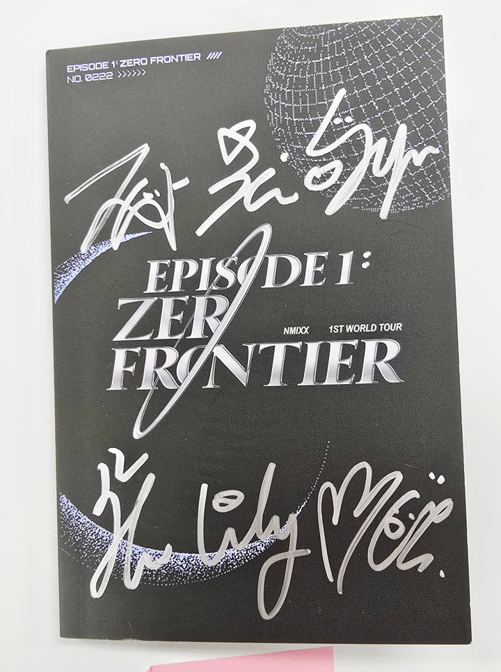 NMIXX - "Epsode 1: Zero Frontier" Hand Autograhped(Signed) Postcard [26.03.20]