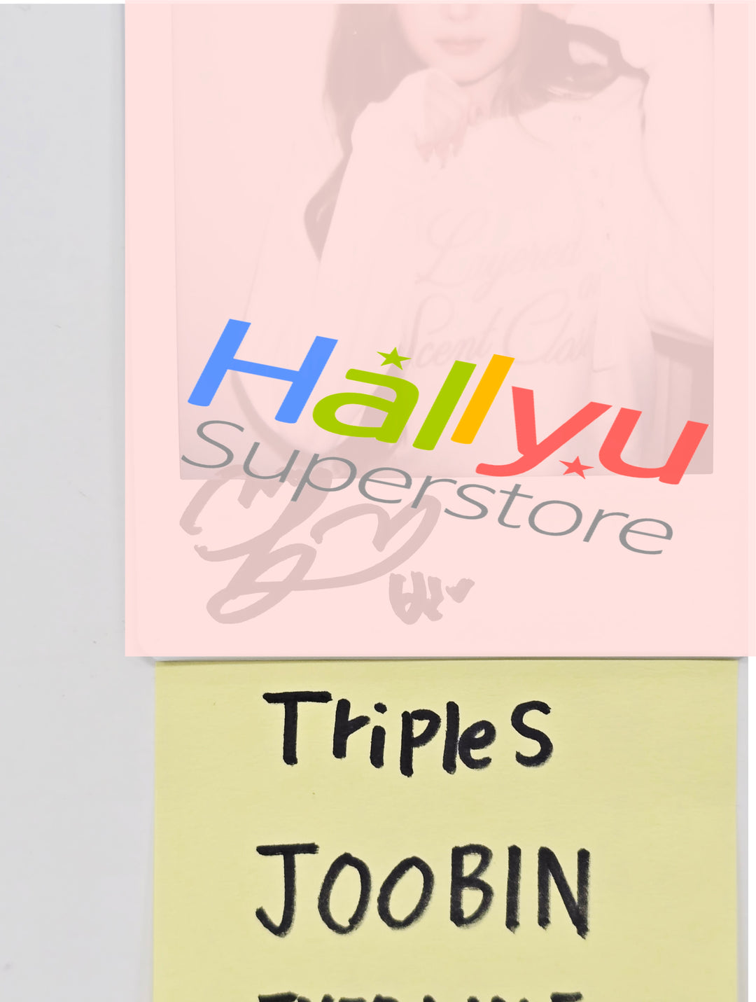 JOOBIN (of TripleS) - Hand Autographed(Signed) Polaroid [26.03.20]