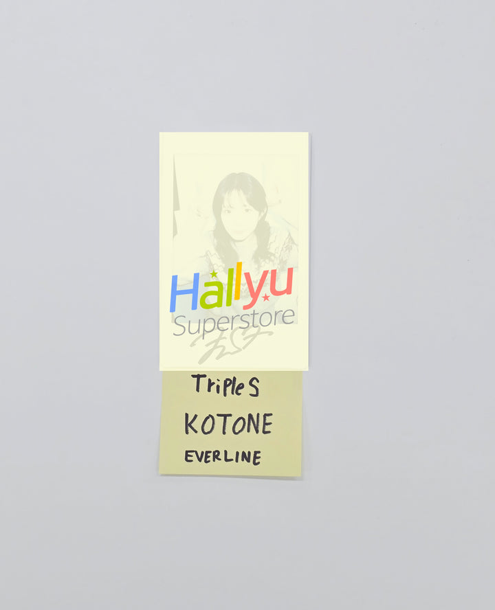 Kotone (of TripleS) - Hand Autographed(Signed) Polaroid [26.03.20]