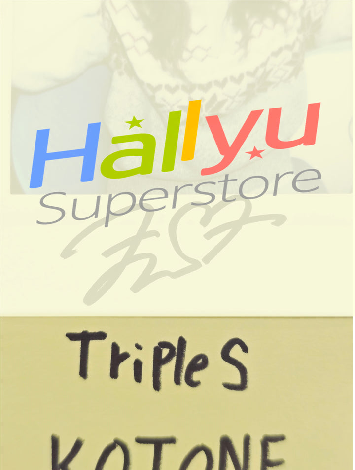 Kotone (of TripleS) - Hand Autographed(Signed) Polaroid [26.03.20]