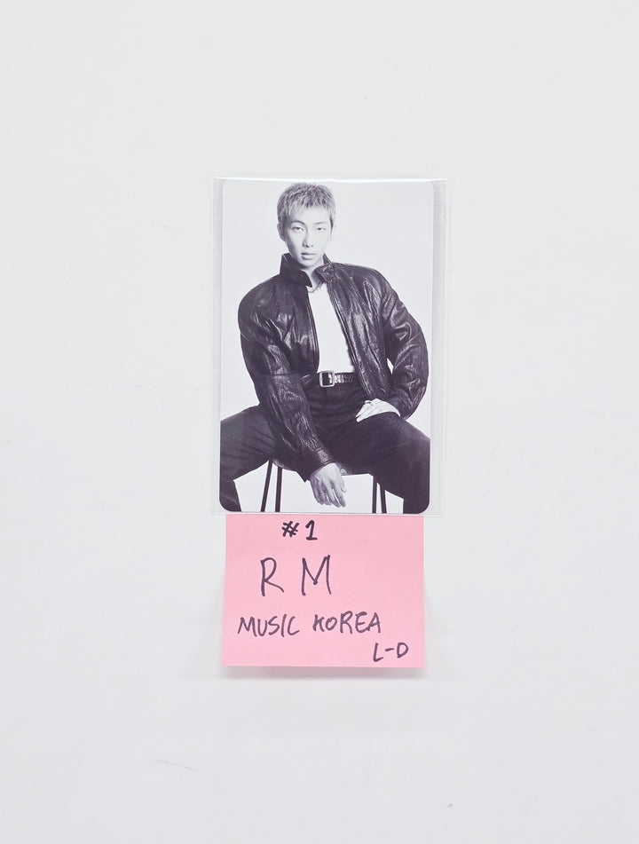 BTS "ARIRANG " - Music Korea Lucky Draw Event Photocard (Set ver.) [26.03.21] - Must Read !