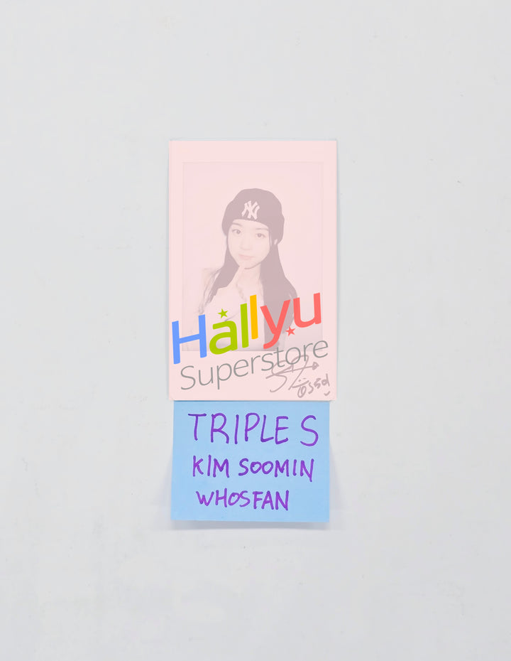 SooMin (of TripleS) - Hand Autographed(Signed) Polaroid [26.03.23]