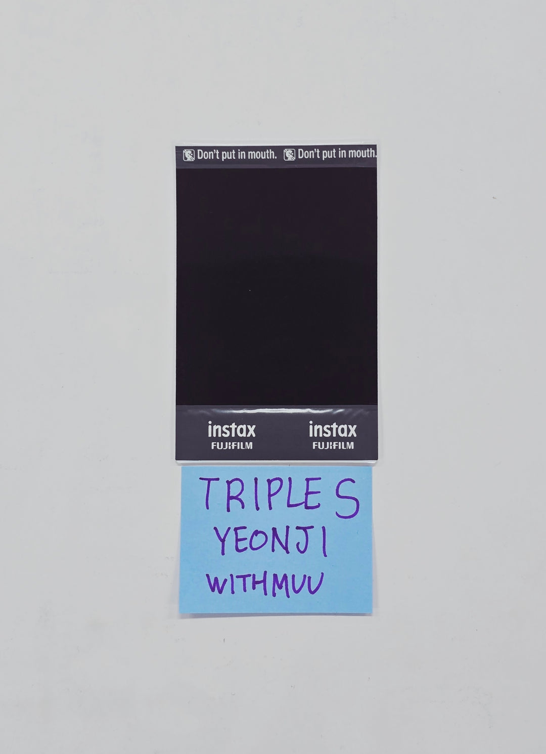 YEONJI (of TripleS) - Hand Autographed(Signed) Polaroid [26.03.23]