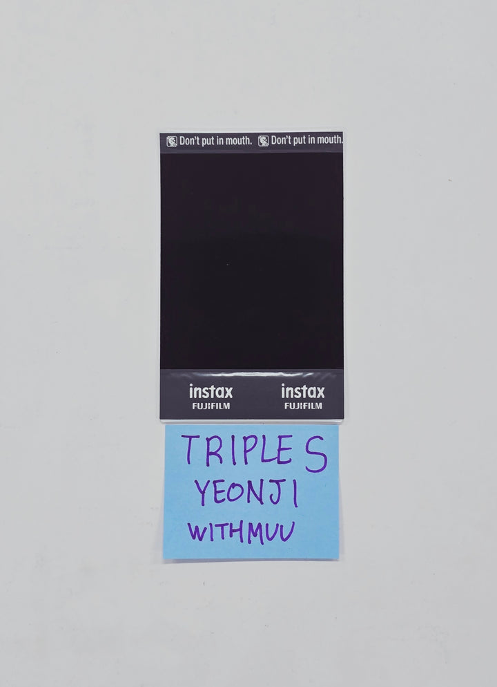 YEONJI (of TripleS) - Hand Autographed(Signed) Polaroid [26.03.23]