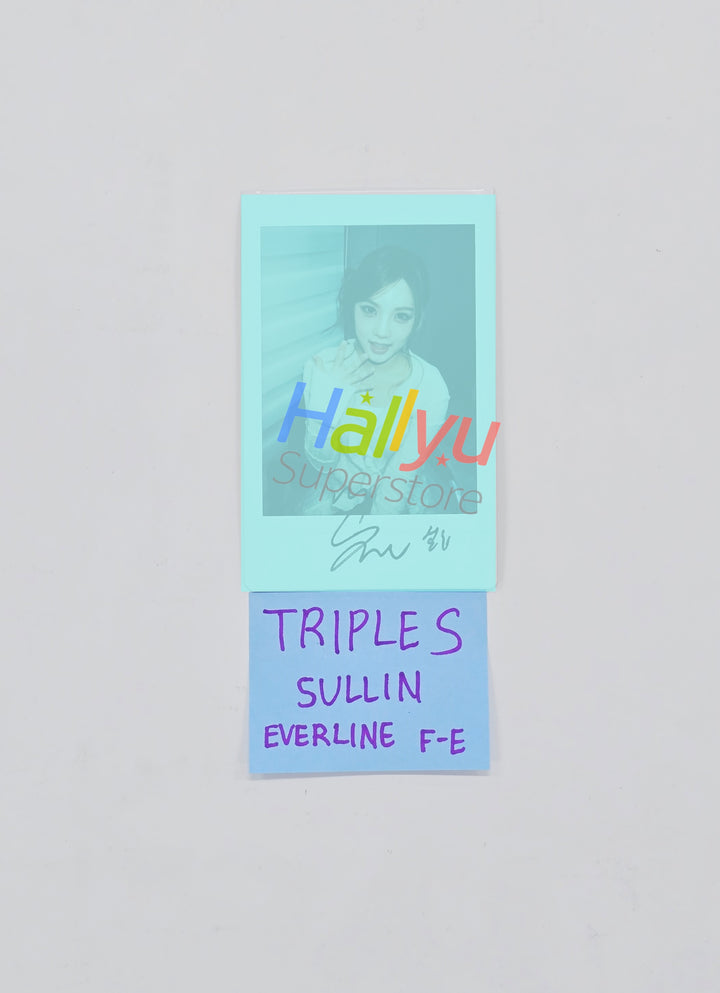 SULLIN (of TripleS) - Hand Autographed(Signed) Polaroid [26.03.23]