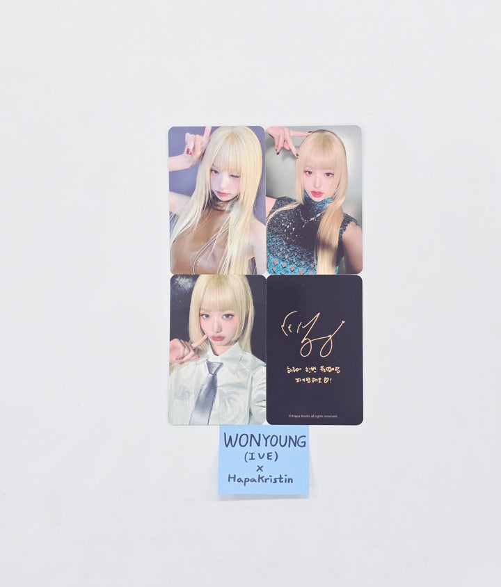 Jang Wonyoung (of IVE) - Hapakristin Event Photocards Set (4EA) [26.03.23]