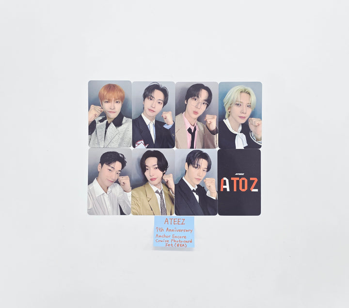 ATEEZ - 7th Anniversary Anchor Encore Cruise Photocard Set (8ea) [26.03.23]