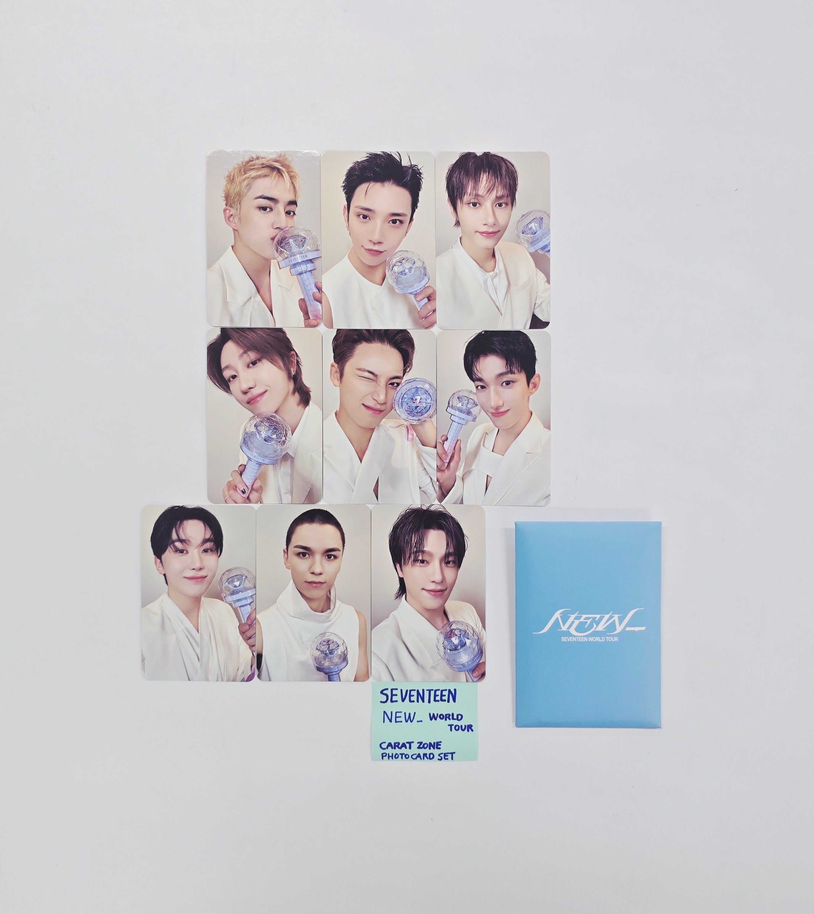 SEVENTEEN - New_World Tour CARAT ZONE Photocard Set (9ea) [26.03