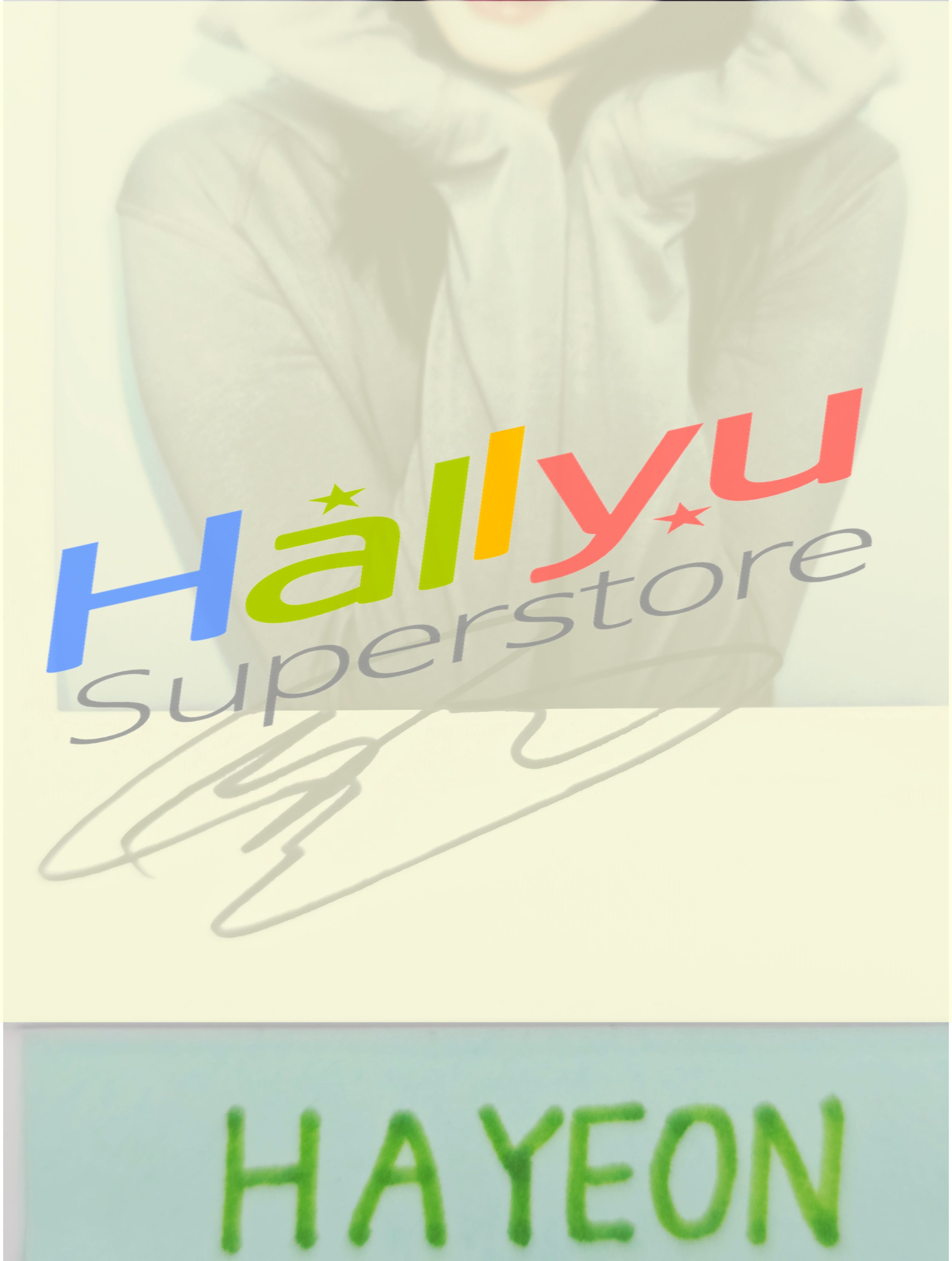HAYEON (of Triples) - Hand Autographed(Signed) Polaroid [26.03.24