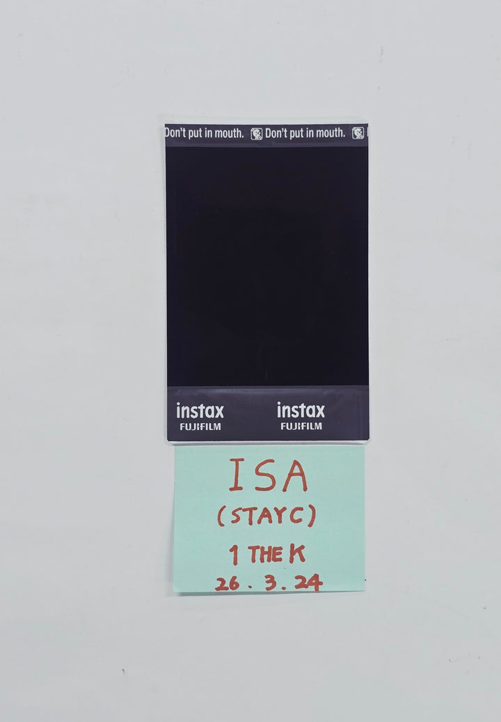 ISA (of StayC) - Hand Autographed(Signed) Polaroid [26.03.24]